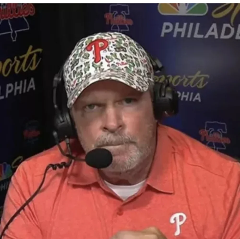 Authentic PHILLIE PHANATIC ADJUSTABLE PHILLIES HAT JOHN KRUK NEW ERA SCATTER CAP - Picture 3 of 3